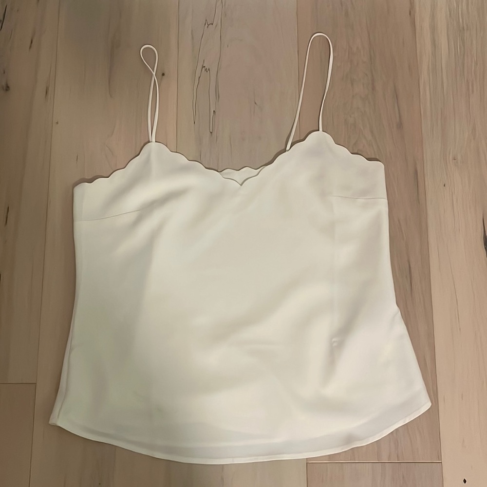 Jcrew off white tank